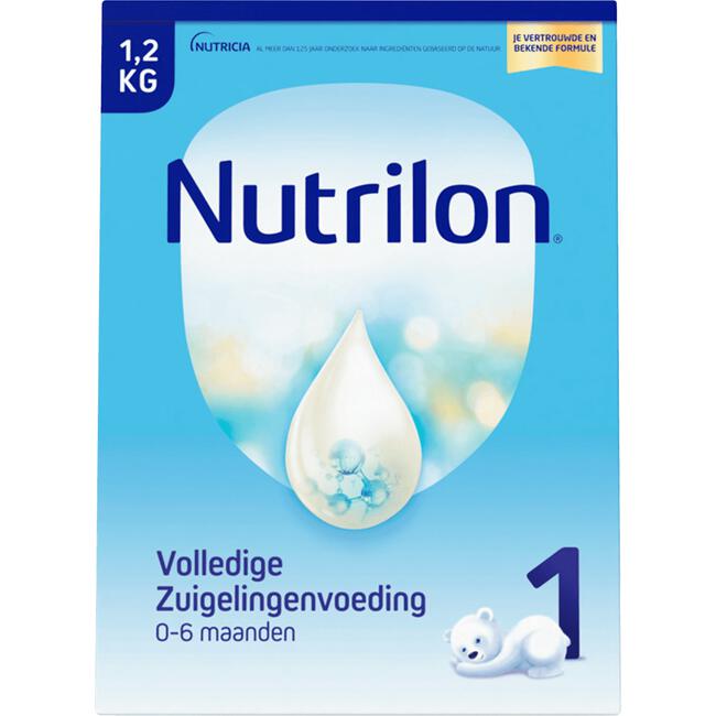 Nutrilon 1 Volledige Zuigelingenvoeding 0-6 Maanden 1200 GR