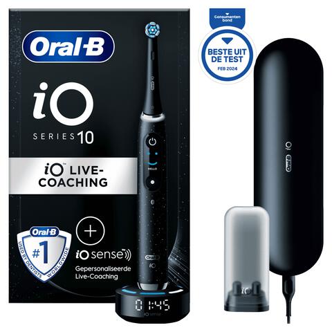 Oral-B iO 10 Zwart Elektrische Tandenborstel