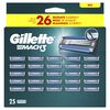 Gillette Mach3 Navulmesjes 25 stuks