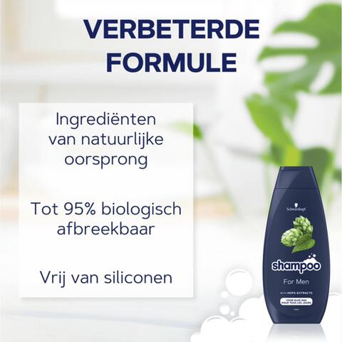 Schwarzkopf for Men Shampoo 400 ML