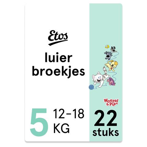 Etos Woezel & Pip Luierbroekjes Junior Maat 5 Megabox