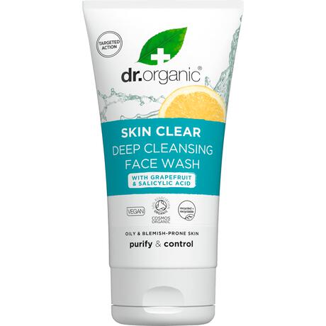 Dr. Organic Skin Clear Face Wash 125 ML