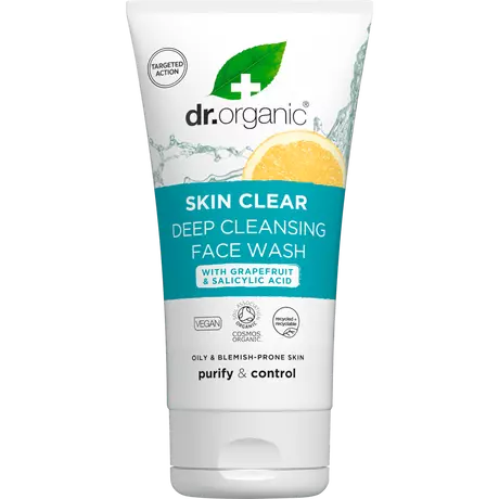 Dr. Organic Skin Clear Face Wash 125 ML