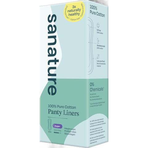 Sanature 100% Katoenen Inlegkruisjes Super 20 stuks