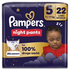 Pampers Baby Dry Night Pants Luierbroekjes Maat 5 11-17 kg 22 stuks