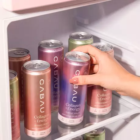 Cabau Collagen + Energy Strawberry Lime - 250 ml