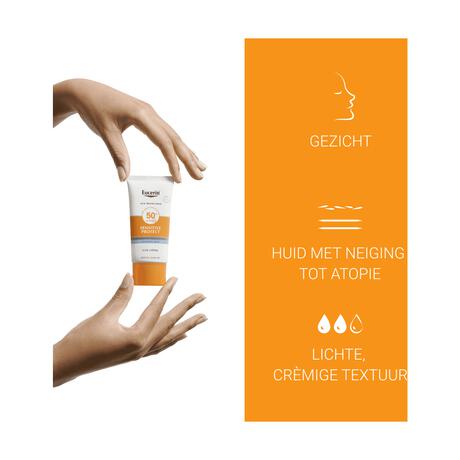 Eucerin Sun Sensitive Protect Crème SPF50+ 50 ML