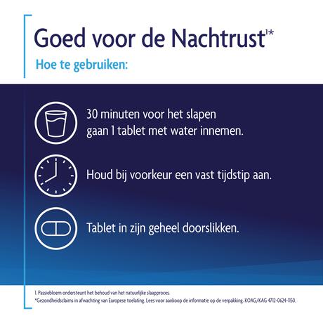 Shiepz Nachtrust 8 uur 30 tabletten