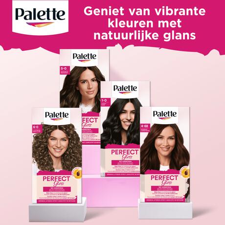 Poly Palette Perfecte Gloss Color Haarverf 468 Subtiel Mahonie