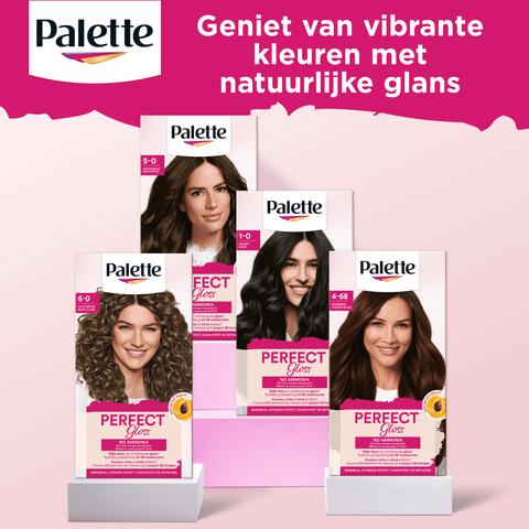 Poly Palette Perfecte Gloss Color Haarverf 468 Subtiel Mahonie