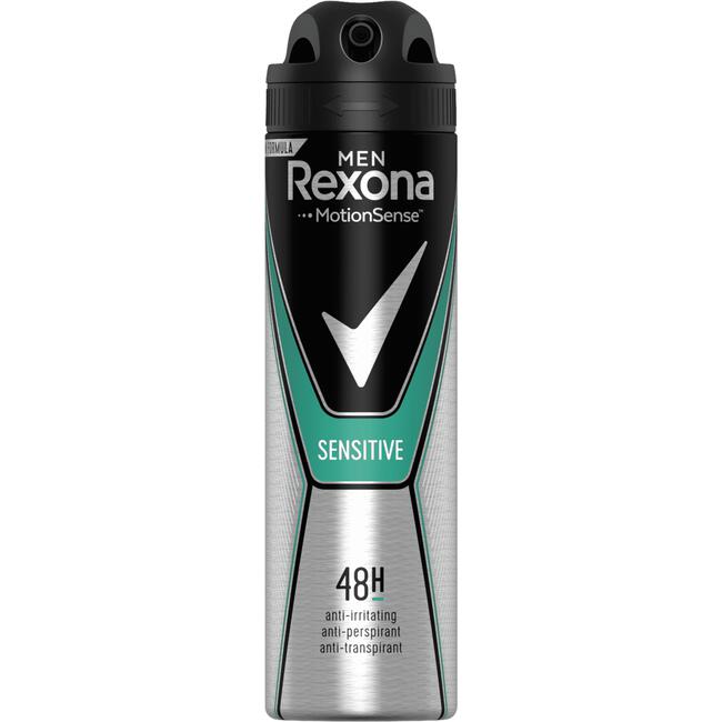 Rexona Men Sensitive Anti-Transpirant Deodorant Spray 150 ML