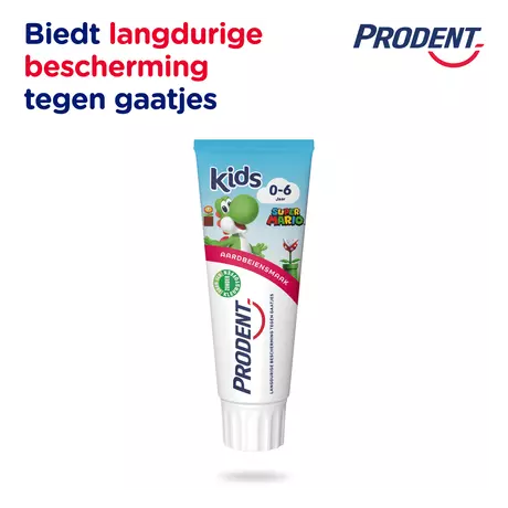 Prodent Kids 0-6 jaar Mario Tandpasta 75 ML