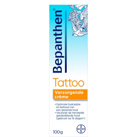Bepanthen Tattoo Verzorgende Cr�me 100 gram