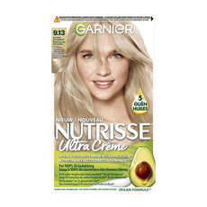 Garnier Nutrisse Crème 9.13 Zeer Licht Goud Asblond Haarverf
