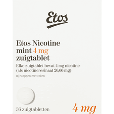 Etos Nicotine Zuigtabletten Mint 4 mg
