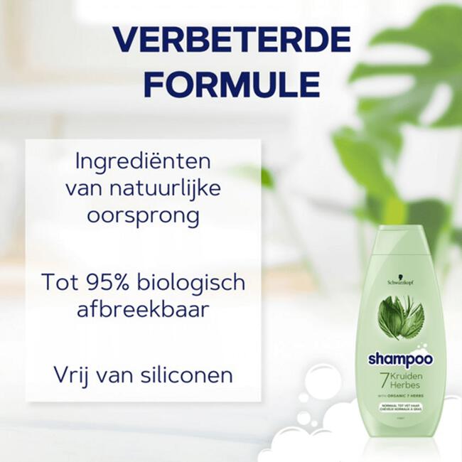 Schwarzkopf 7 Kruiden Shampoo 400 ML