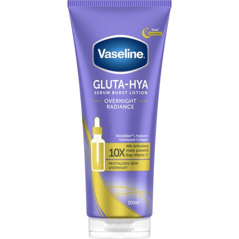 Vaseline Gluta-Hya Lotion Overnight Radiance 200ML