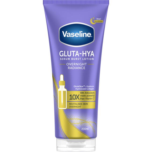 Vaseline Gluta-Hya Lotion Overnight Radiance 200 ML
