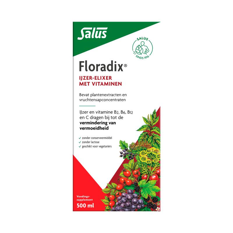 Salus Floradix IJzer Elixer 500 ML