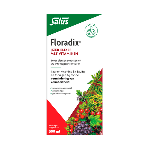 Salus Floradix IJzer Elixer 500 ML