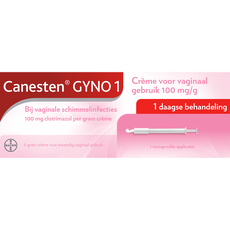 Canesten GYNO 1 daagse Crème bij vaginale schimmel 1 stuks