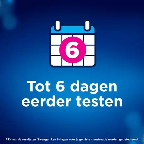 Clearblue Vroege Detectie Zwangerschapstest 1 stuk