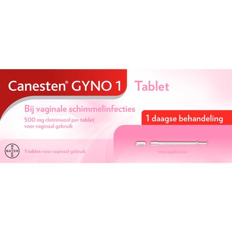 Canesten Gyno 1 Tablet bij vaginale schimmelinfectie 1 stuks