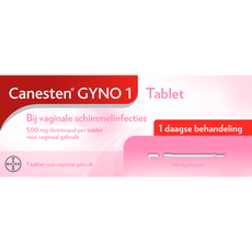 Canesten Gyno 1 Tablet bij vaginale schimmelinfectie 1 stuks