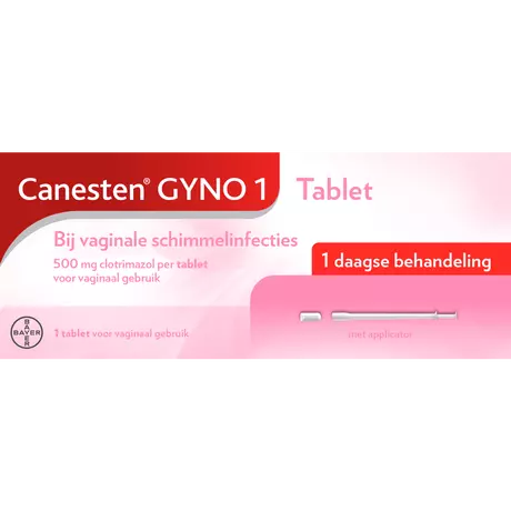 Canesten Gyno Vaginale Schimmelinfectie Tablet 1 stuk