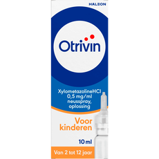 Otrivin Xylometazoline HCI 0,5 mg/ml Kinder Neusspray bij een Verstopte Neus 10 ML