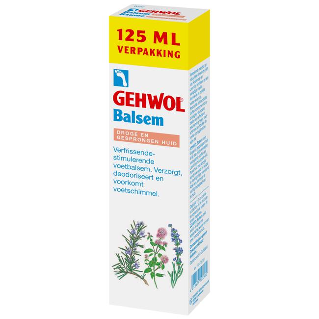 omringen Brandweerman aanwijzing Gehwol Voetbalsem Droge en Gesprongen Huid 125 ML 125 ML | Etos