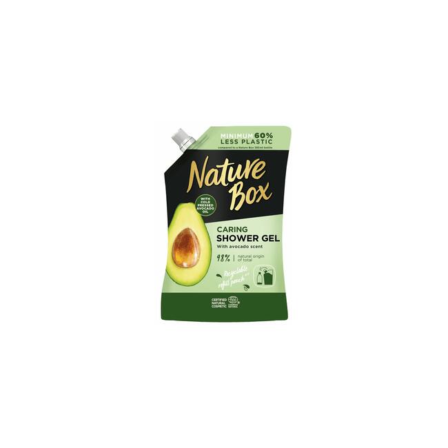 Nature Box Avocado Caring Douchegel Navulverpakking 500 ML