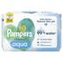Pampers Harmonie Aqua Billendoekjes 0% Plastic 3x48 Stuks