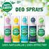 Happy Earth 100% Natuurlijke Unscented Deodorant Spray 100 ML