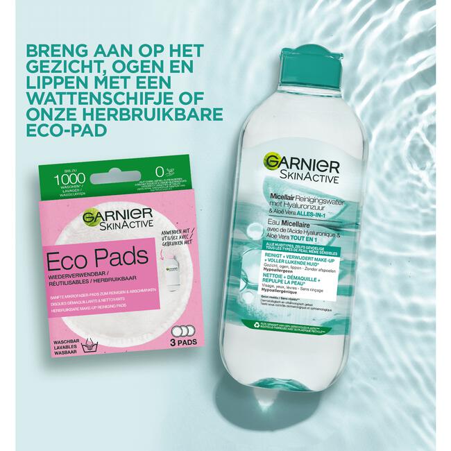 Garnier SkinActive Micellair Reinigingswater met Hyaluronzuur & Aloë Vera 400 ML
