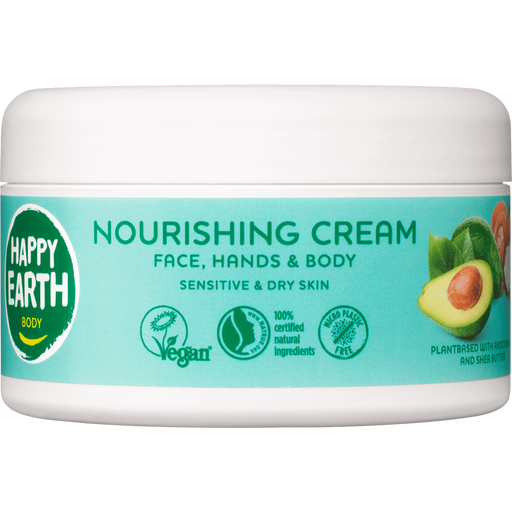 Happy Earth 100% Natuurlijke Nourishing Bodycrème 200 ML