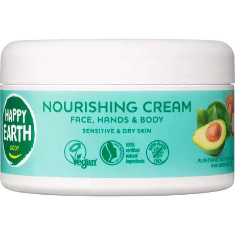 Happy Earth 100% Natuurlijke Nourishing Bodycrème 200 ML
