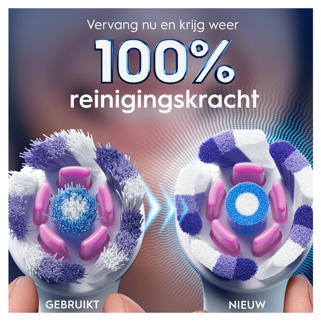 Oral-B iO Radiant White Opzetborstels Wit 2 Stuks