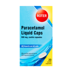 Roter Paracetamol Liquid Caps 500 mg 20 tabl