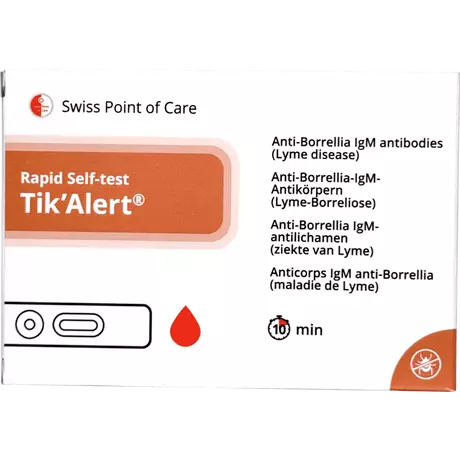 Swiss Point of Care Tik'Alert Zelftest