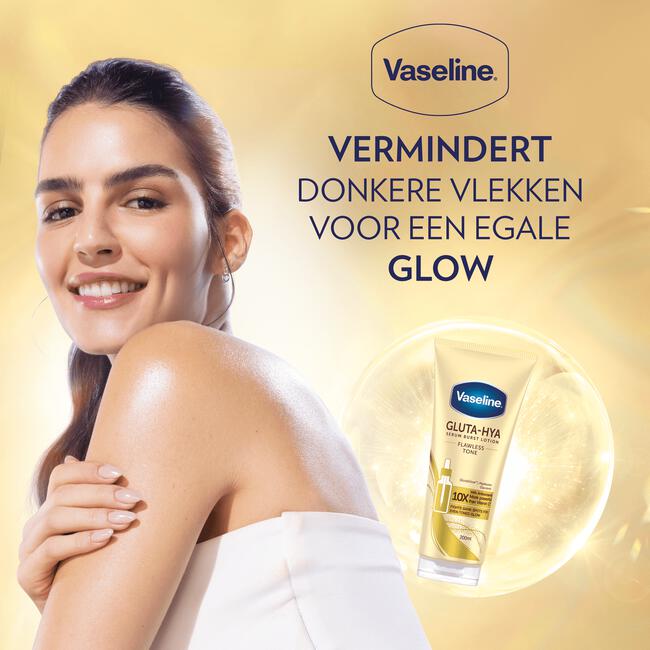 Vaseline Gluta-Hya Lotion Flawless Tone 200 ML