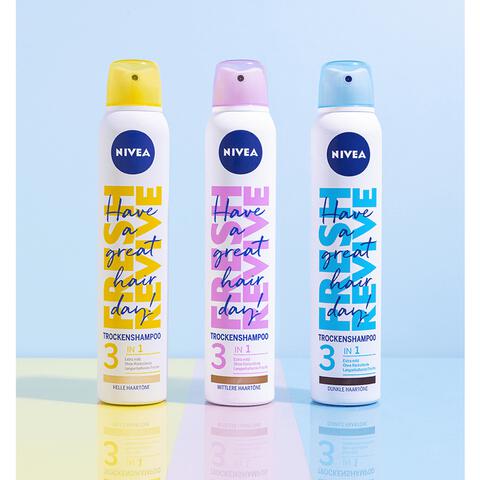 NIVEA Fresh Revive 3-In-1 Droogshampoo Voor Licht Haar 200 ML