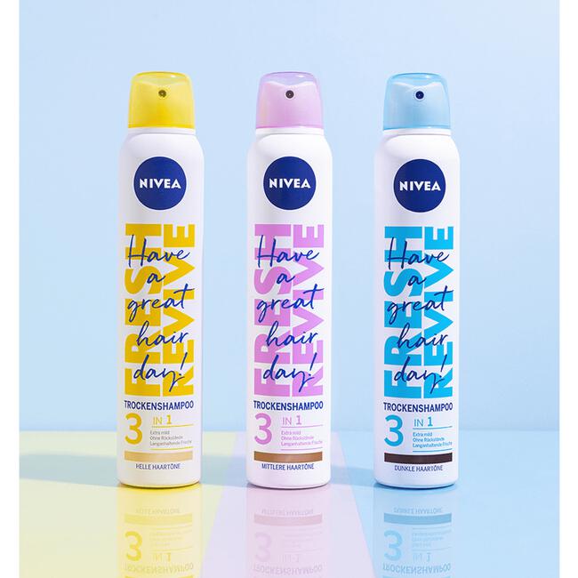 NIVEA Fresh Revive 3-In-1 Droogshampoo Voor Licht Haar 200 ML
