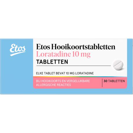 Etos Hooikoortstabletten Loratadine 10 mg 30 stuks