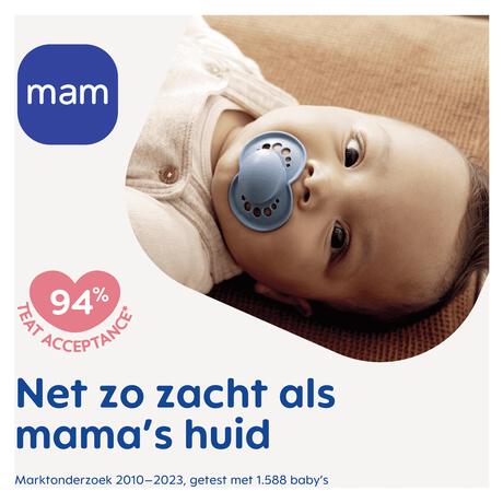 MAM Original Fopspenen Night 16+ maanden Uni 2 stuks