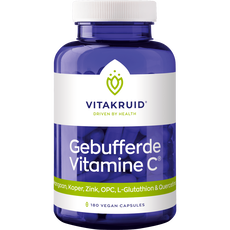 Vitakruid Gebufferde Vitamine C® - 180 vegan capsules
