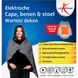 Lucovitaal Elektrische Cape, Benen & Stoel Warmte Deken 100x70 cm