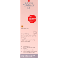 Louis Widmer Getinte Dagverzorging UV 20 Bronze 02 Zonder Parfum 30 ML