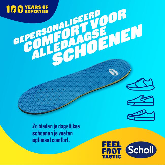Scholl GelActiv Insoles Casual S