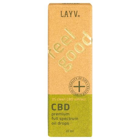 Layv Clean + 300 mg Full Spectrum CBD Olie